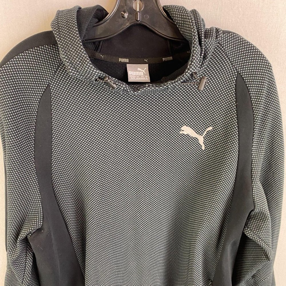 Puma Patterned Black Hoodie - image 5